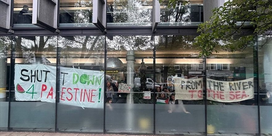 Londra'da bir üniversite Filistin destekçisi öğrencilerin taleplerini karşılamak için çabalama sözü verdi