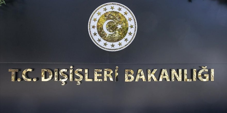 Dışişleri Bakanlığı: İsrail'in soykırım politikaları hem Filistinlilere hem de İsraillilere tehdit