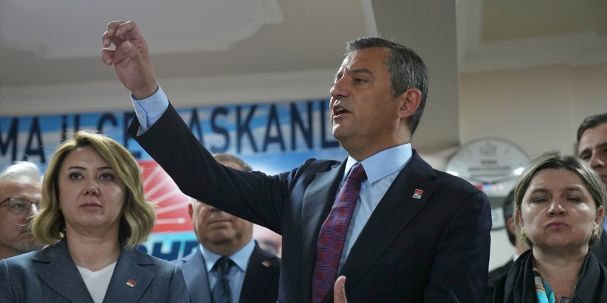 CHP Genel Başkanı Özel, partisinin MYK toplantısının ardından açıklama yaptı