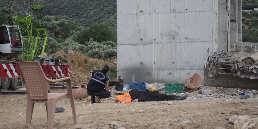 Aydın'da vinç bomunun kopması sonucu 1 işçi öldü