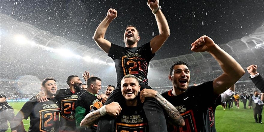 Galatasaray, Süper Lig'de 24. kez şampiyon oldu