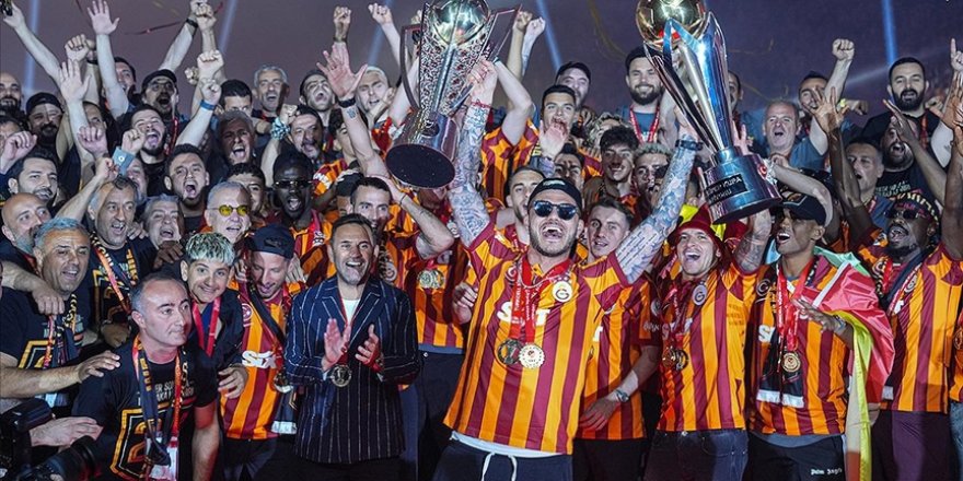 Galatasaray, 24. lig şampiyonluğuyla Avrupa'da ilk 10'da