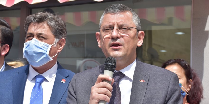 CHP Grup Başkanvekili Özel, Afyonkarahisar'da açıklamalarda bulundu