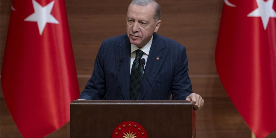 Cumhurbaşkanı Erdoğan: Filistinli kardeşlerimizi savunurken aslında insanlığı savunuyoruz