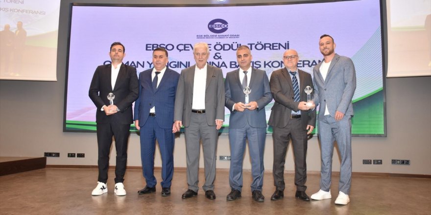 Ege Bölgesi Sanayi Odası Çevre Ödülleri sahiplerini buldu