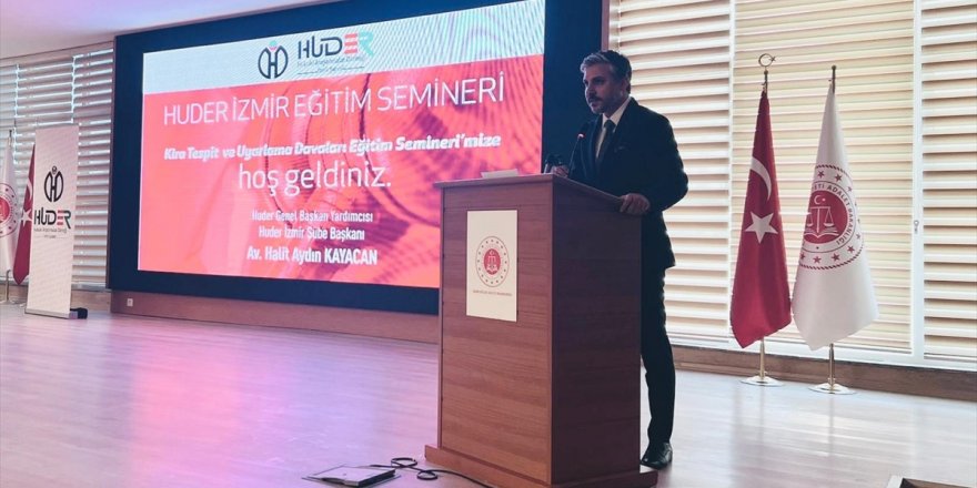 İzmir'de hukukçulara yönelik kira tespit ve uyarlama davaları eğitimi