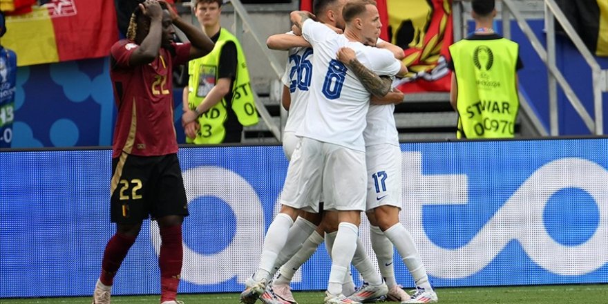 Slovakya, Belçika'yı tek golle geçti