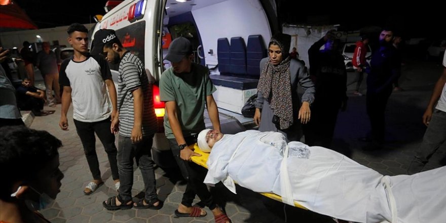 İsrail'in Gazze'deki Nusayrat kampına saldırısında 7 kişi hayatını kaybetti