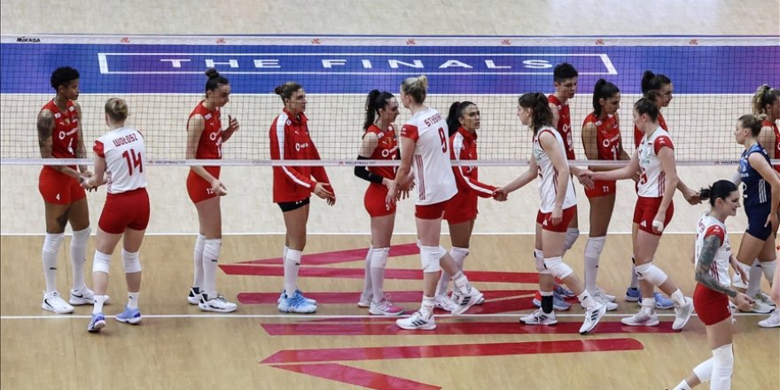 Türkiye, FIVB Kadınlar Milletler Ligi'ne çeyrek finalde veda etti