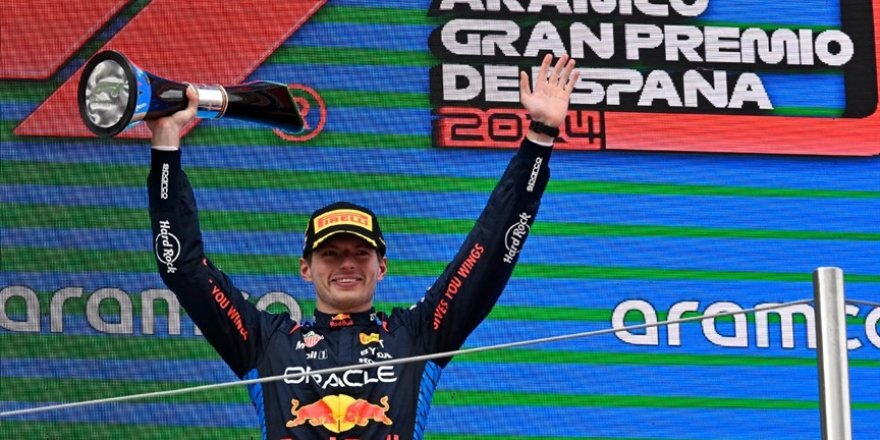 F1 İspanya Grand Prix'sini Verstappen kazandı