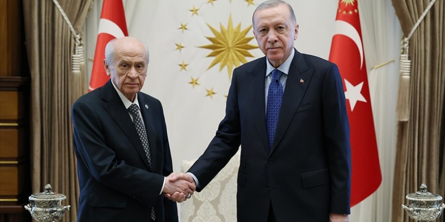 Cumhurbaşkanı Erdoğan, bugün MHP Genel Başkanı Bahçeli ile bir araya gelecek