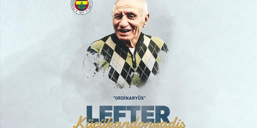 Fenerbahçe efsanesi Lefter Küçükandonyadis anısına hatıra para basıldı