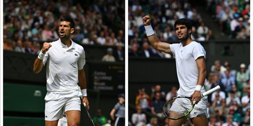 Wimbledon tek erkekler finalinde bu yıl da Djokovic ile Alcaraz karşılaşacak