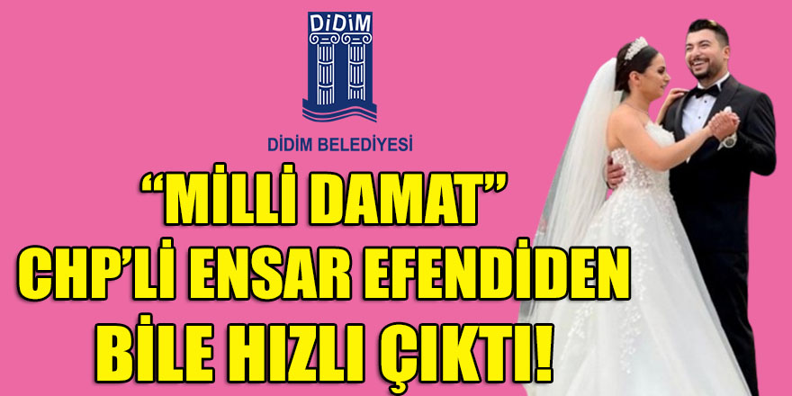 Milli Damat, CHP Genel Merkezini bile solladı!