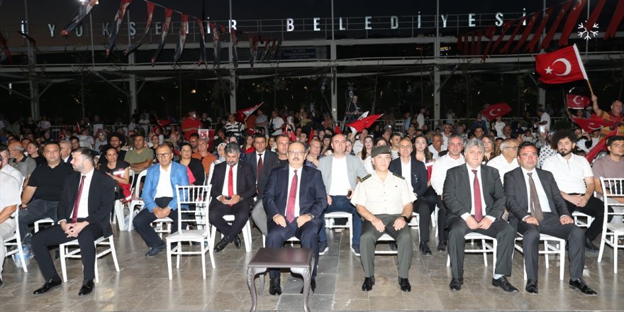 Aydın'da 15 Temmuz Demokrasi ve Milli Birlik Günü etkinlikleri düzenlendi