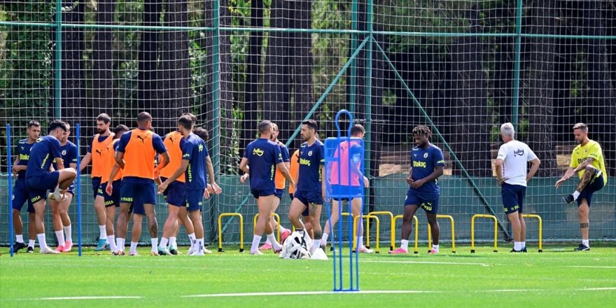 Fenerbahçe, Lugano maçının hazırlıklarını sürdürdü