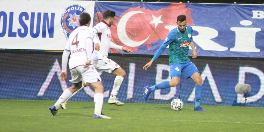 Çaykur Rizespor: 0 - Trabzonspor: 0