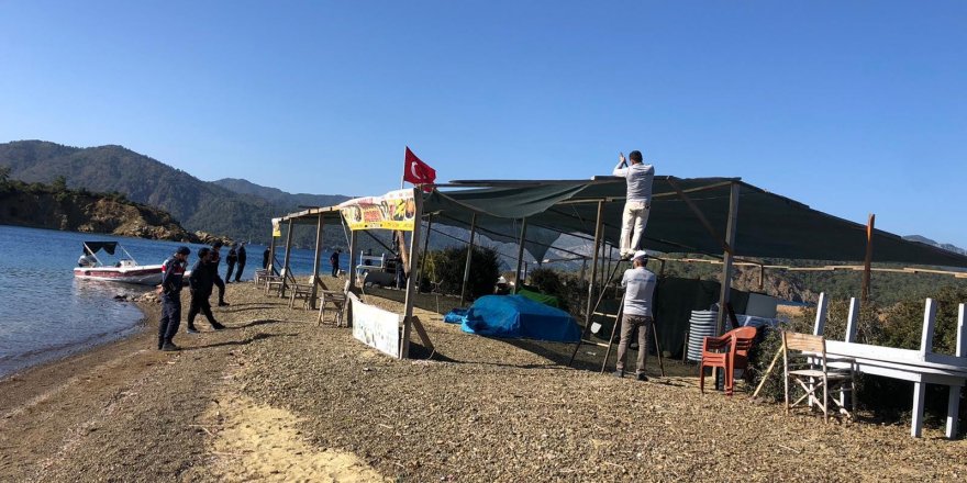 Dünyaca ünlü Yassıca Adası'nda yıkım