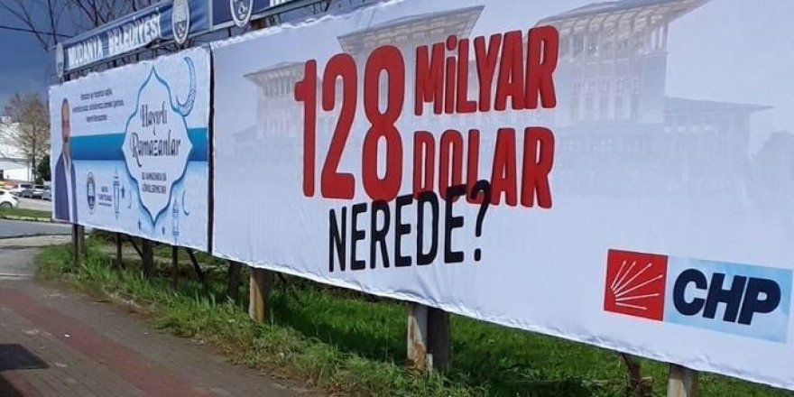 CHP'nin afişine soruşturma