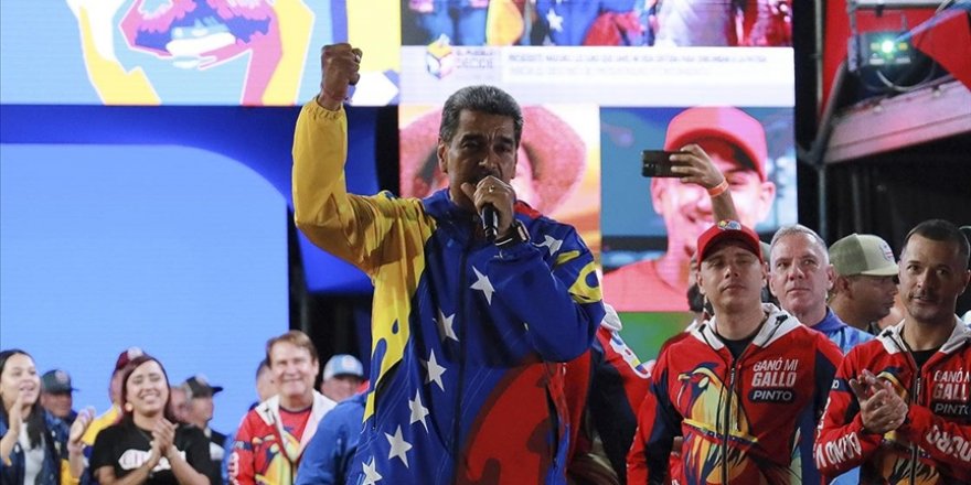 Venezuela Ulusal Seçim Konseyi, devlet başkanı seçimini Maduro'nun kazandığını duyurdu