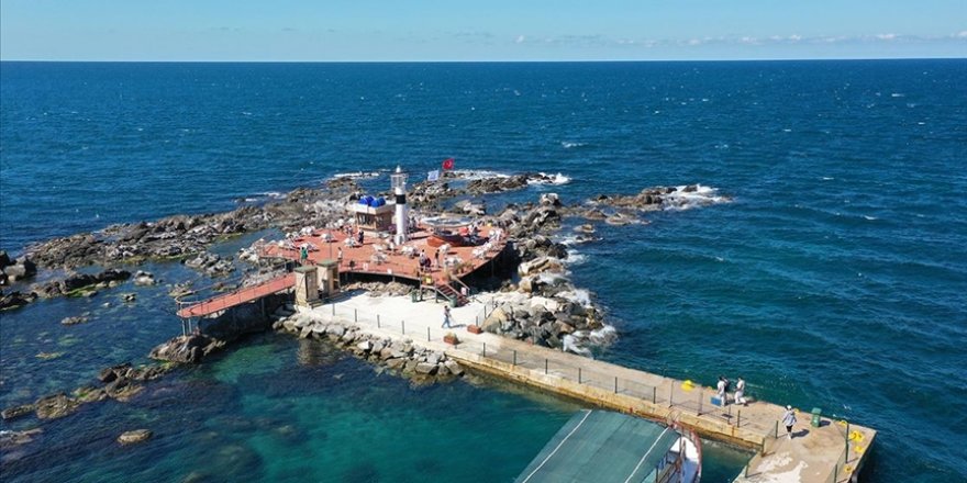 Karadeniz turizmine kazandırılan Fatsa Adası alternatif gezi rotası oldu