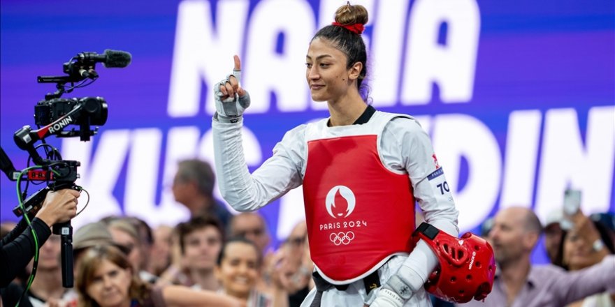 Paris 2024 Olimpiyat Oyunları'nda milli tekvandocu Nafia Kuş Aydın bronz madalya kazandı