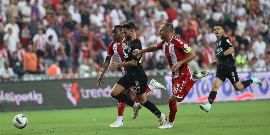 Beşiktaş Samsunspor'u 2-0 yendi