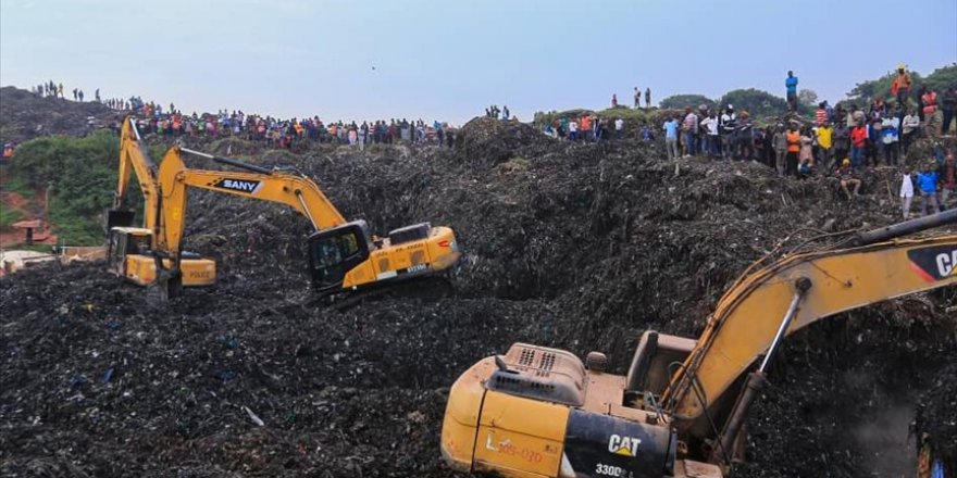 Uganda'daki çöp toplama alanının çökmesi sonucu ölenlerin sayısı 21'e yükseldi