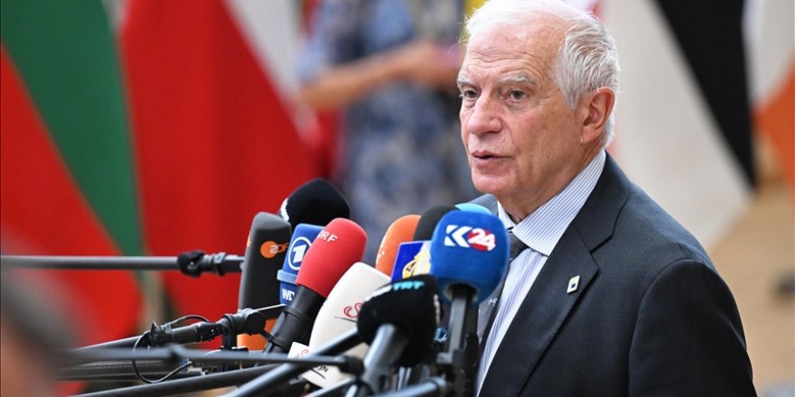 AB Yüksek Temsilcisi Borrell, İsrail'e yaptırımları gündeme almaları gerektiğini söyledi