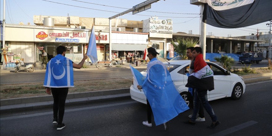 Kerkük'te Türkmenler, valilik ve il meclisi seçimine tepki gösterdi