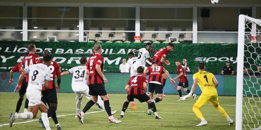 Gaziantep FK, lige ilk kez galibiyetle başladı