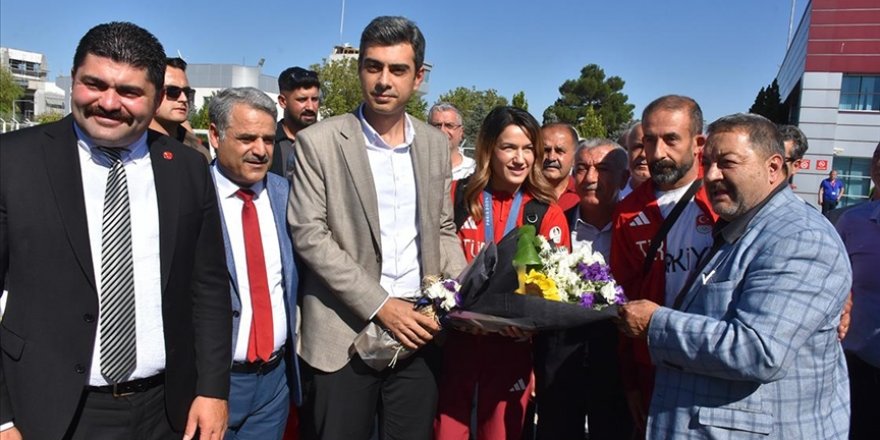 Olimpiyat ikincisi Hatice Akbaş, memleketi Malatya'da