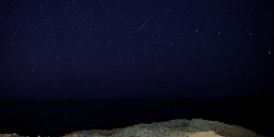 Türkiye'nin en kuzey noktası İnce Burun'da Perseid meteor yağmuru gözlemlendi