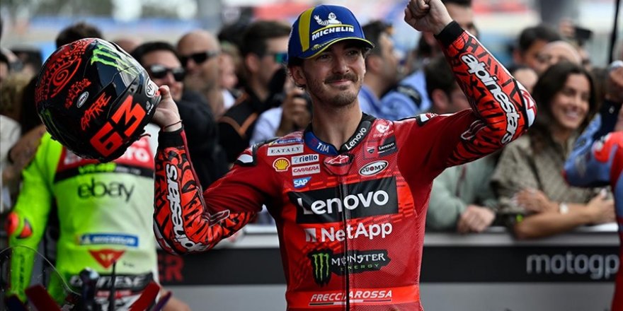 MotoGP'de sezonun 11. yarışını Francesco Bagnaia kazandı