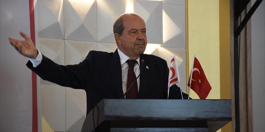 KKTC Cumhurbaşkanı Tatar: Müzakere masasına oturmak için egemenliğimizin kabul edilmesini talep ediyoruz