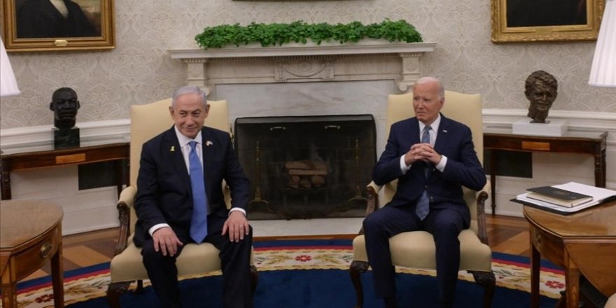 Biden, Netanyahu ile görüşmesinde, "Gazze'de ateşkes anlaşmasının tamamlanmasının aciliyetini" vurguladı