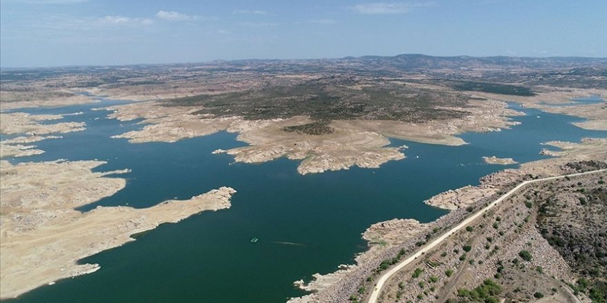 Edirne'ye içme suyu sağlayan barajın doluluk oranı yüzde 17 seviyesine düştü