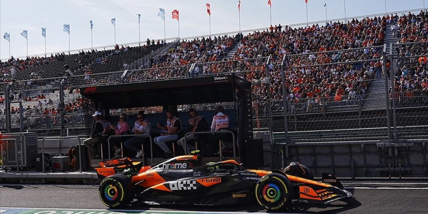 F1 Hollanda Grand Prix'sinde pole pozisyonu Lando Norris'in oldu