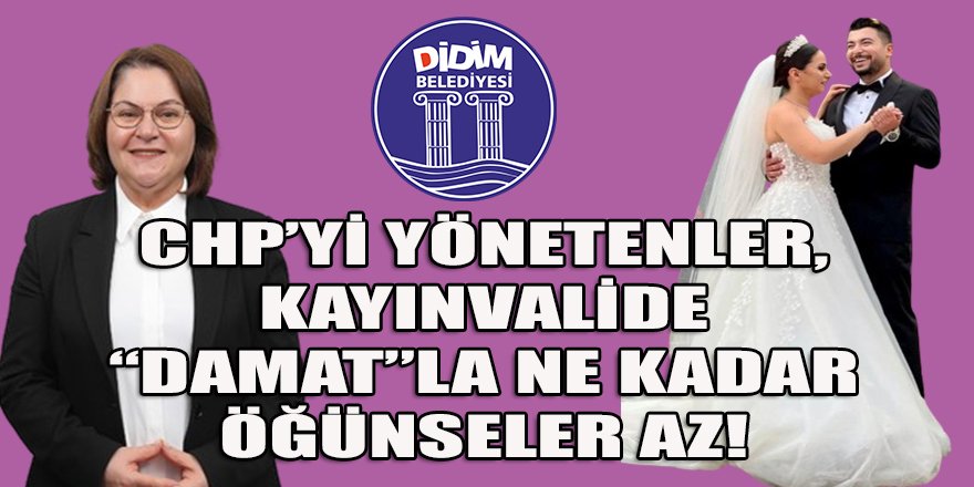 CHP Genel Merkezi, Damadın marifetlerini seyretmeye hala doyamadı mı? Savcılık soruşturması...