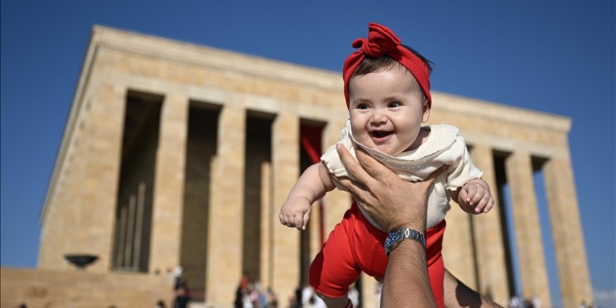 Anıtkabir, 30 Ağustos Zafer Bayramı'nda 350 bini aşkın ziyaretçiyi ağırladı