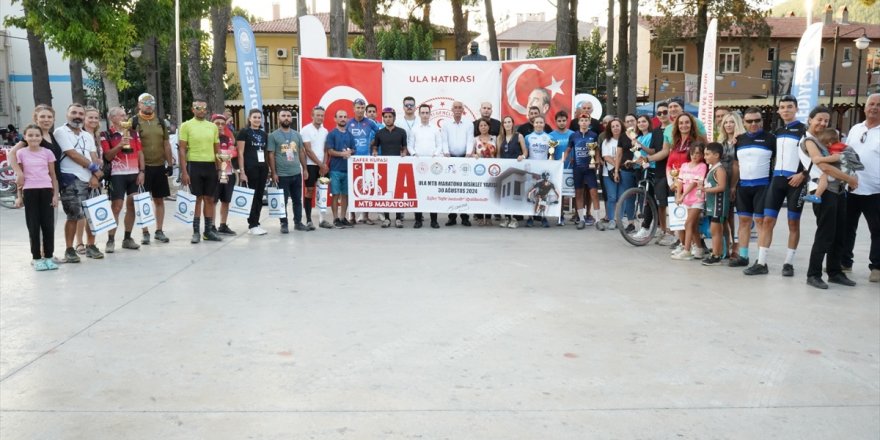 Muğla'da Dağ Bisikleti Maraton Yarışı yapıldı