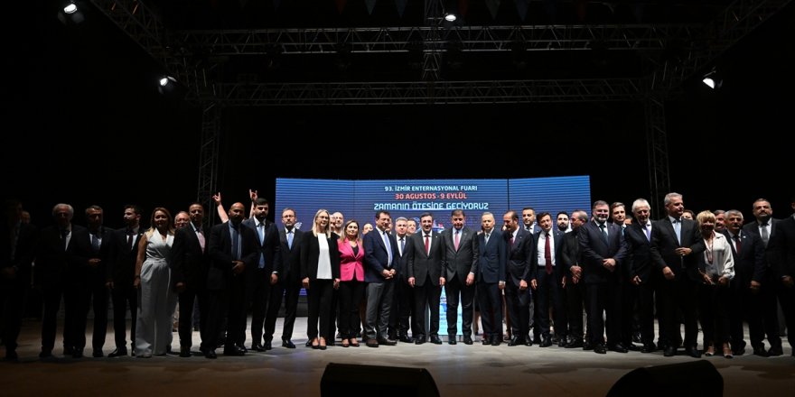 93. İzmir Enternasyonal Fuarı'nın açılış resepsiyonu yapıldı