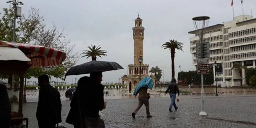 Manisa, İzmir ve Konya için gök gürültülü sağanak uyarısı