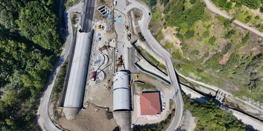 Bolu Dağı Tüneli'ndeki çalışmaların pazar günü tamamlanması hedefleniyor