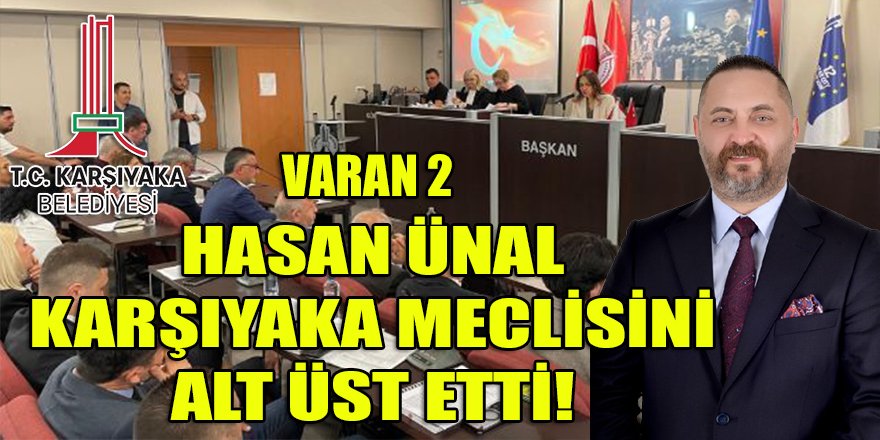 Ak Partili Karşıyaka belediyesi meclis üyesi Ünal, mecliste İzBB başkanı Tugay'ın kulaklarını çınlattı! (Varan 2)