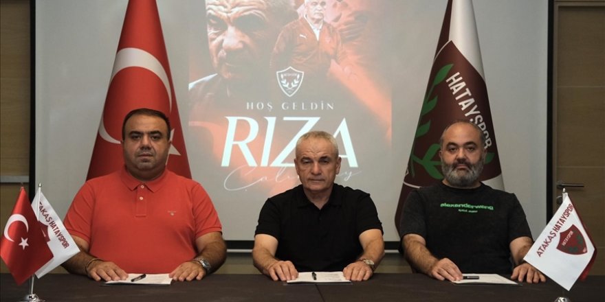 Hatayspor'da teknik direktörlüğe Rıza Çalımbay getirildi