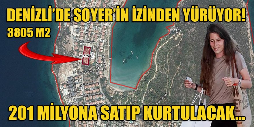 Çeşme belediye başkanı Denizli de Soyer gibi sata sata nereye kadar götürecek belediyecilik faaliyetlerini?