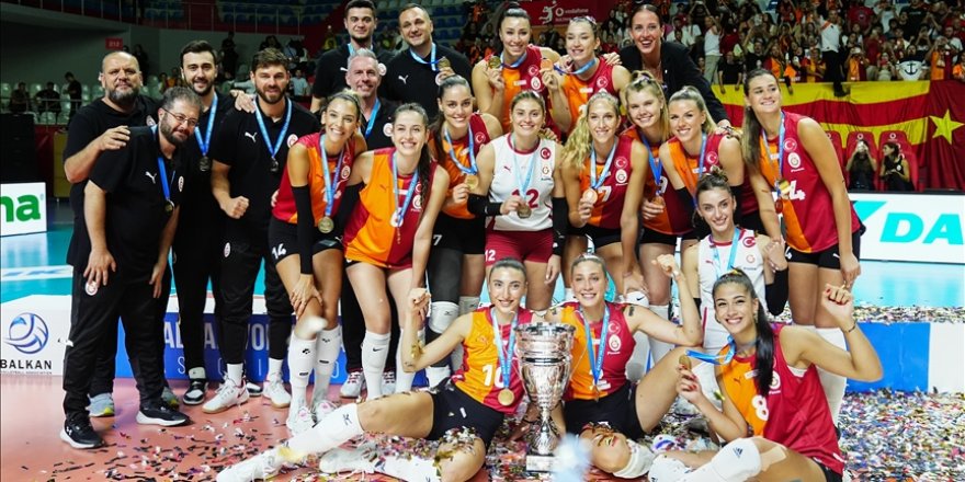 Galatasaray Daikin Kadın Voleybol Takımı, 2024 Balkan Kupası'nda şampiyon oldu