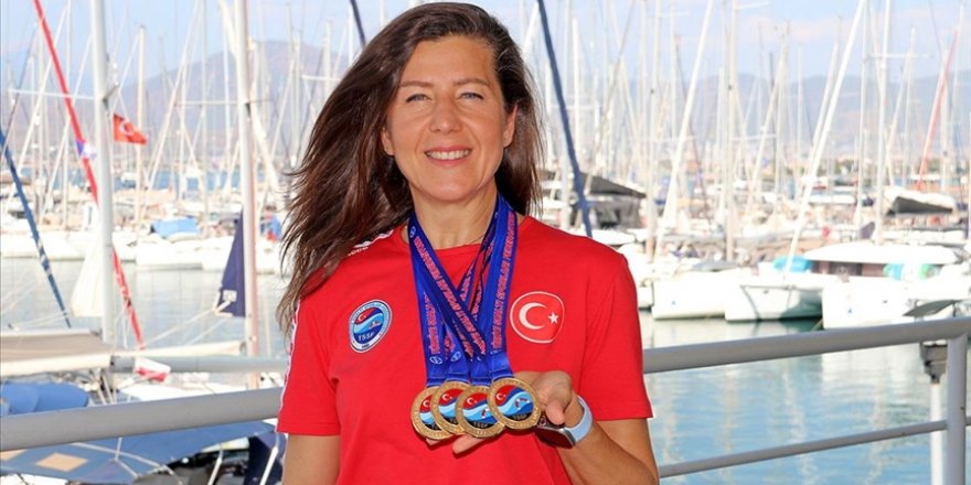 Serbest dalış rekortmeni milli sporcu Erken'in hedefi yeni dünya rekoru