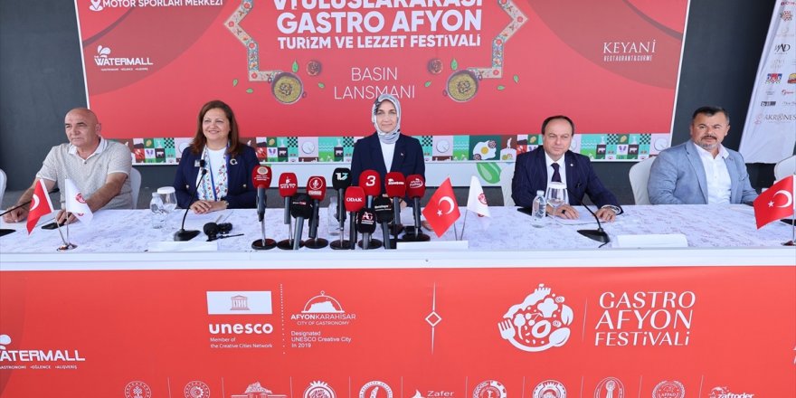 6. Uluslararası Gastro Afyon Turizm ve Lezzet Festivali'nin tanıtımı yapıldı